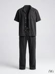 Acid Washed 100% Tencel Men's Suit