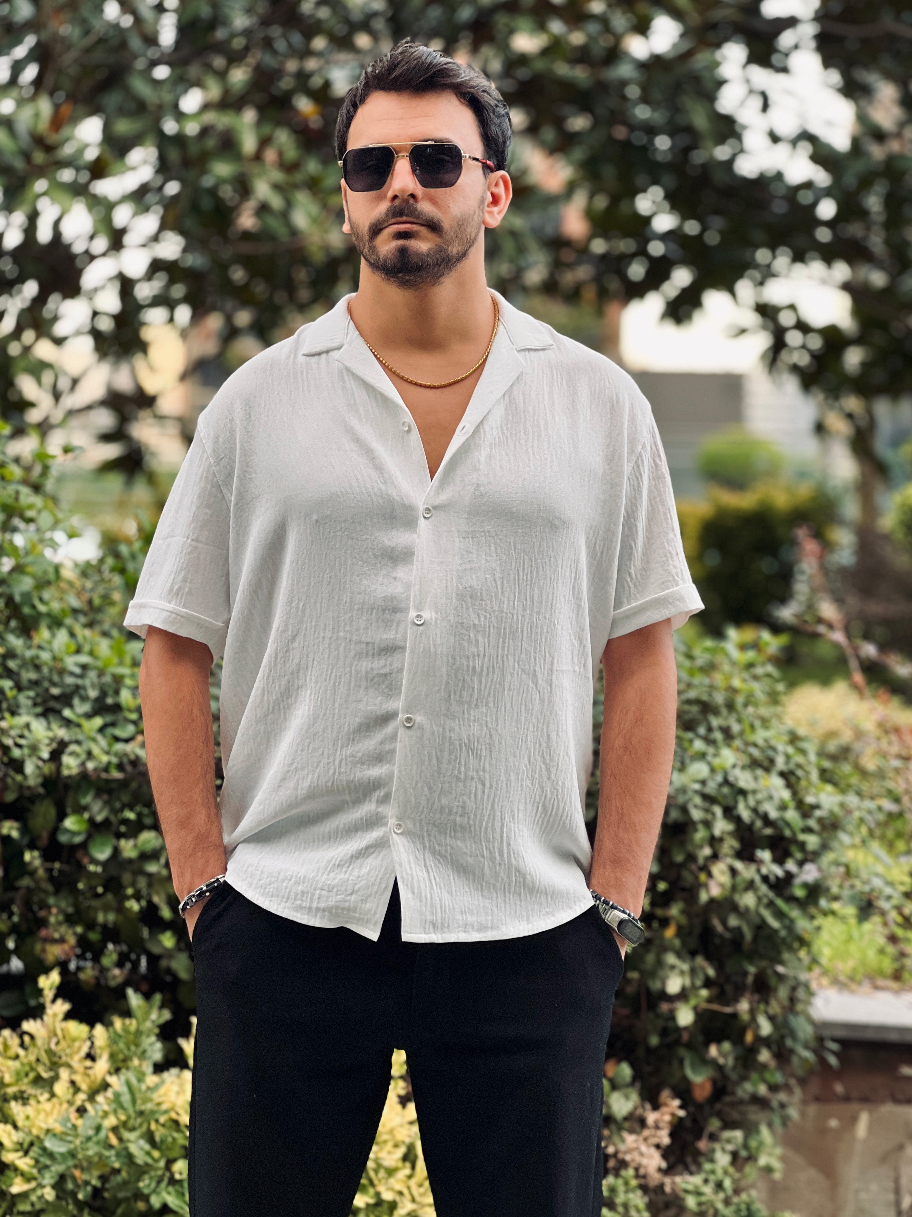 Vintage Rengi Halat Zincir Kolye - Kalın Kesim Erkek Takı