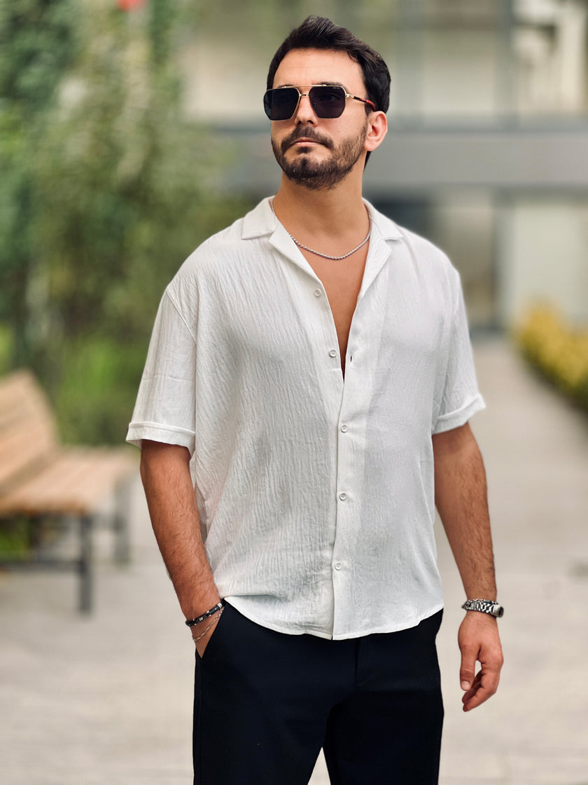 Vintage Rengi Halat Zincir Kolye - Kalın Kesim Erkek Takı