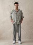 Acid Washed 100% Tencel Men's Suit