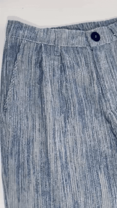 Efektli Kadife Pantolon