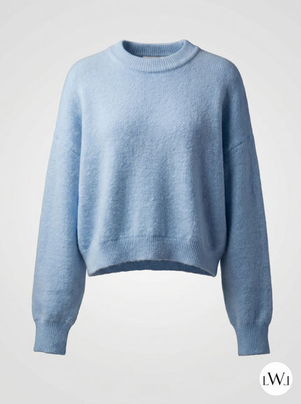 Baby Blue Soft Knit Sweater