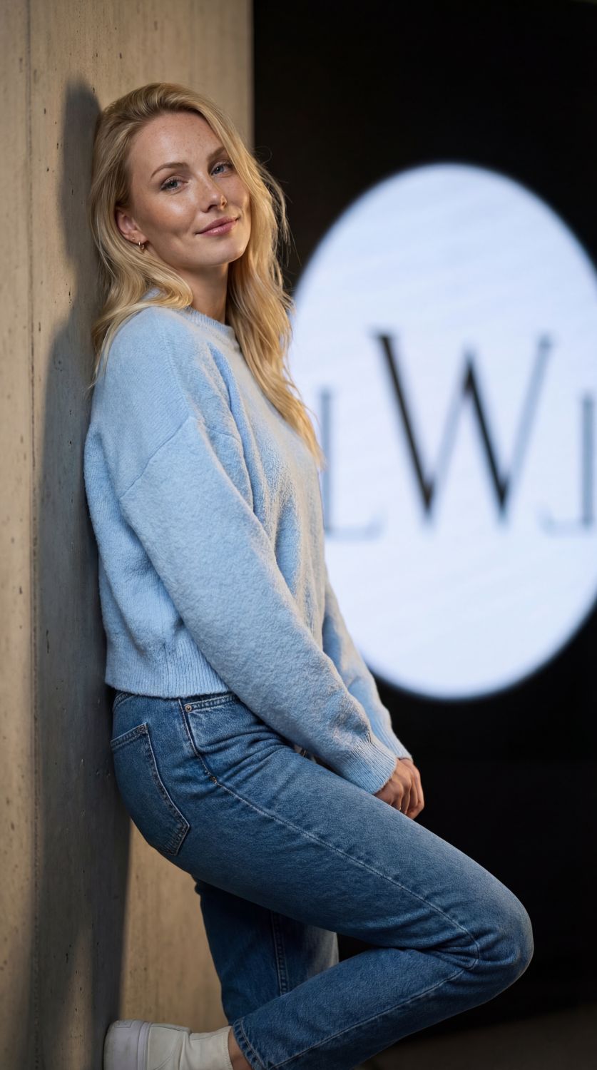 Baby Blue Soft Knit Sweater